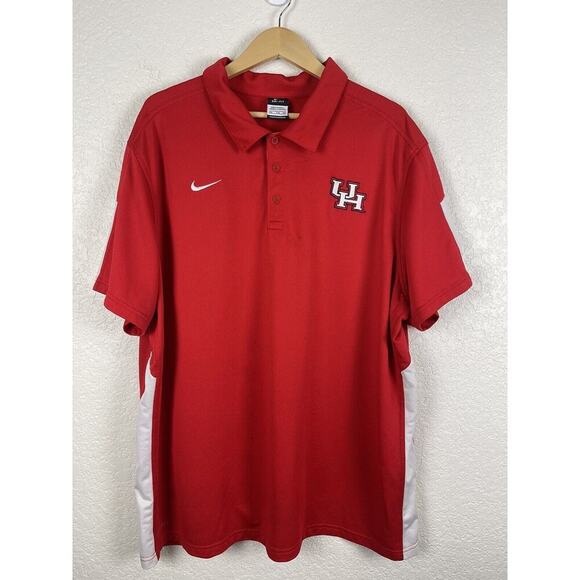 University of Houston Mens Shirt Size XXL U of‎ H Cougars MINOR FLAW - Picture 1 of 9